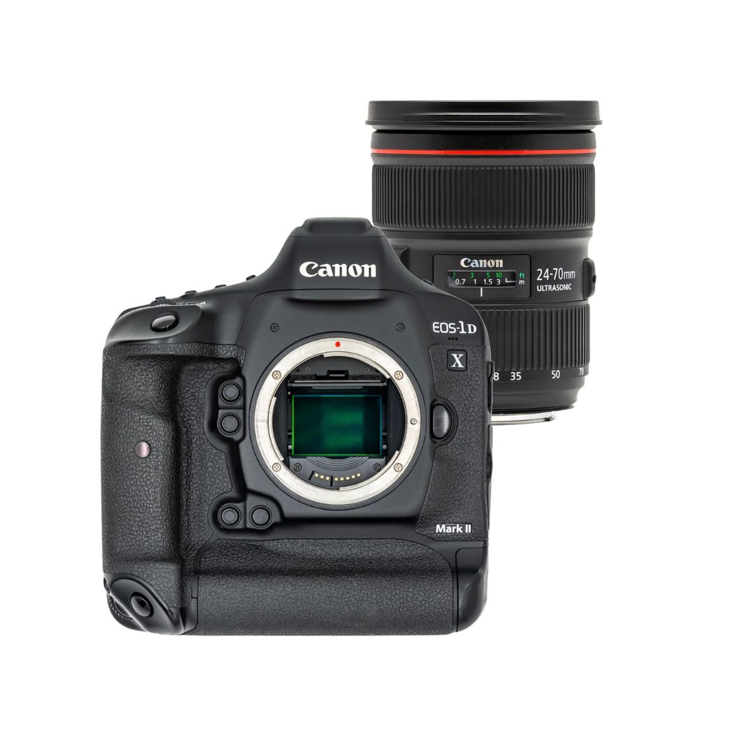 Canon lens with body combo